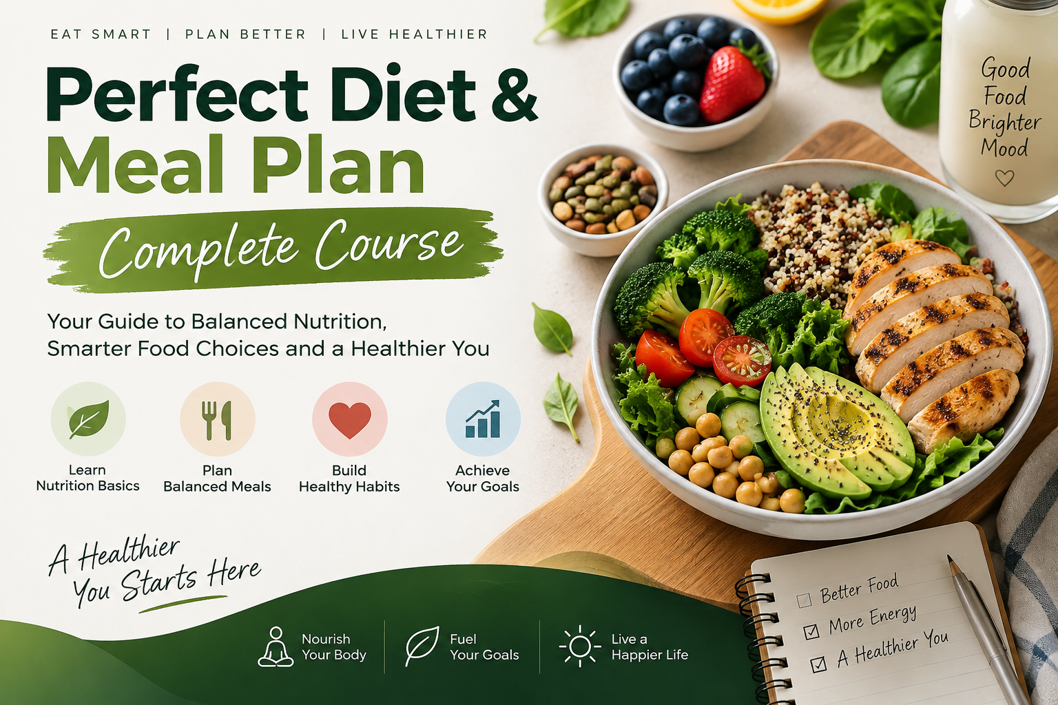 Perfect Diet & Meal Plane-Complete Course